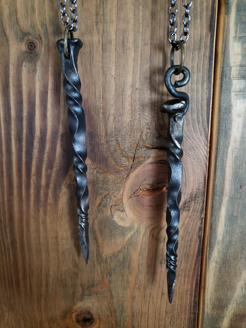 Iron Candle Scribe Necklace