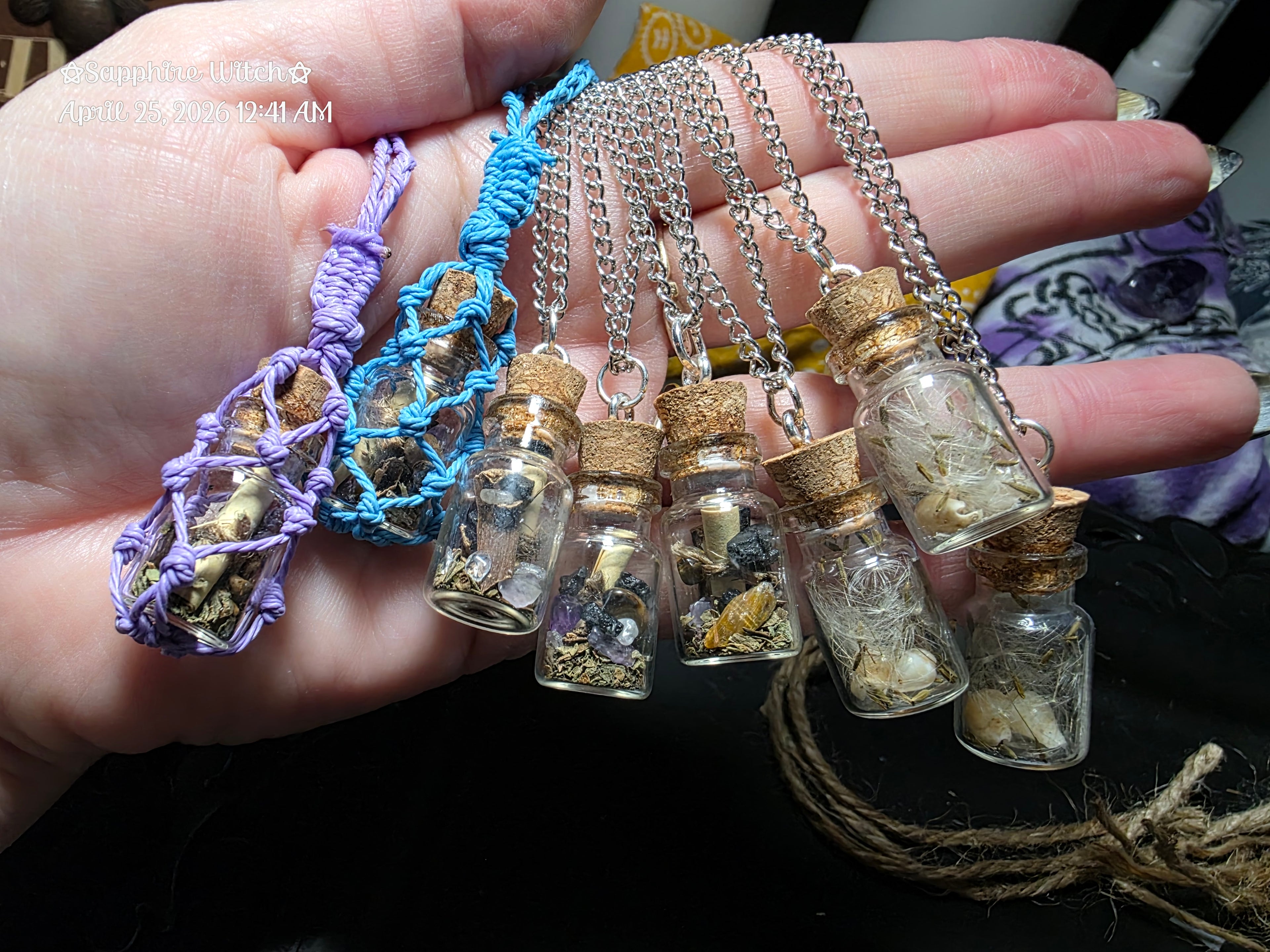 Safe Travels Spell Bottle
