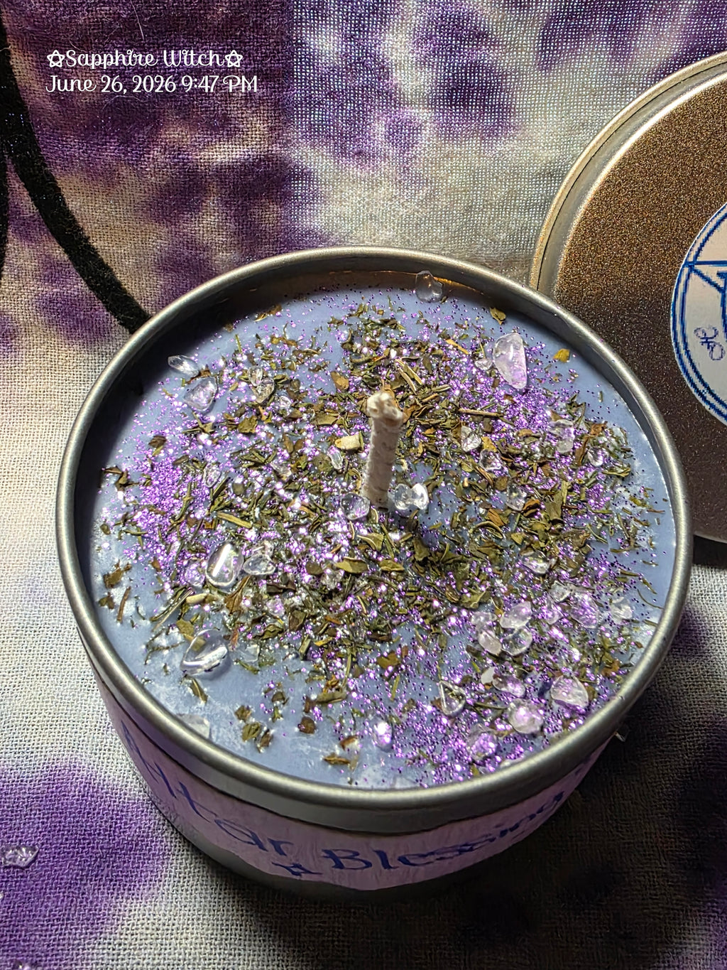 Altar Blessing Spell Candle
