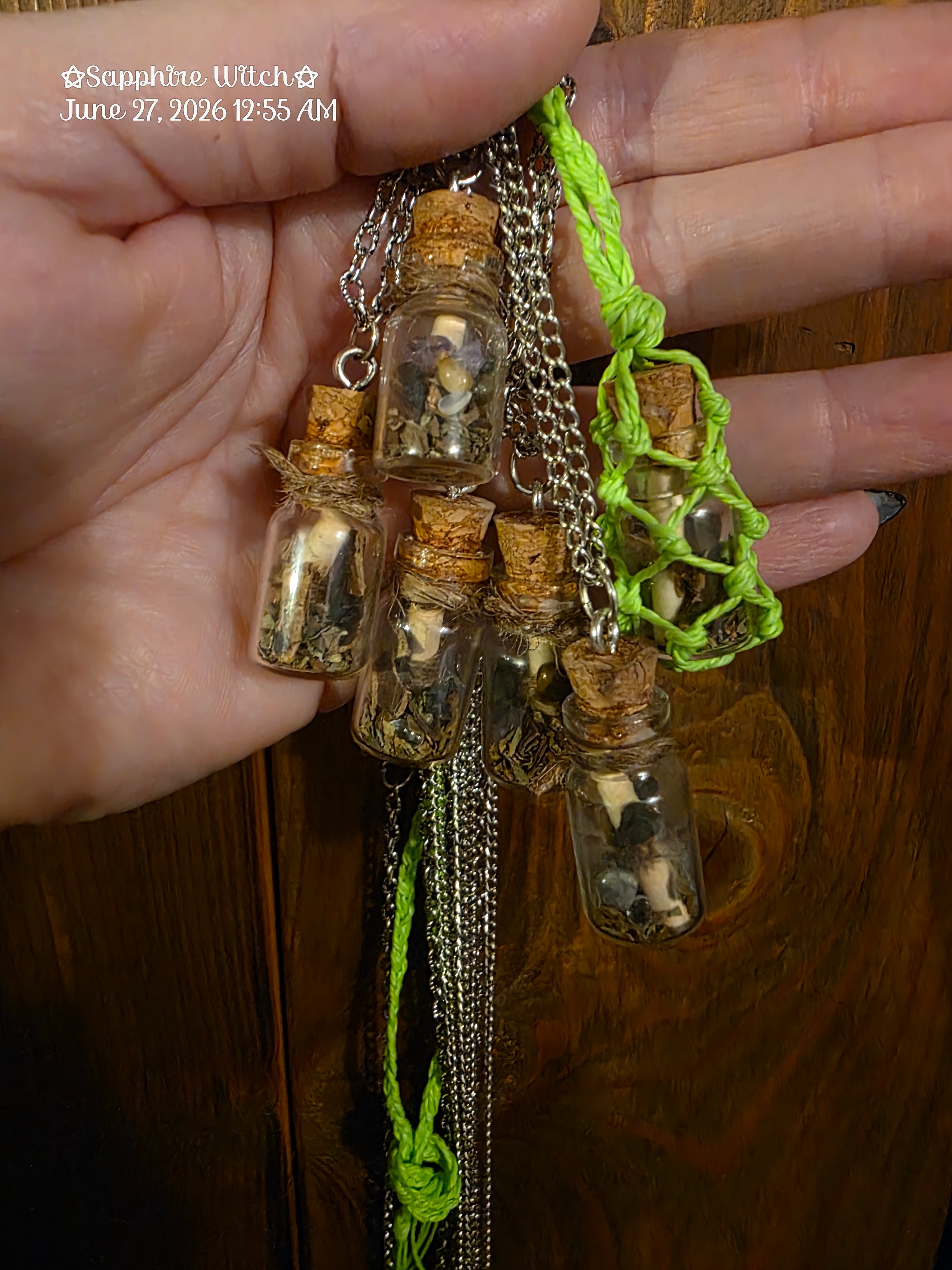 Safe Travels Spell Bottle