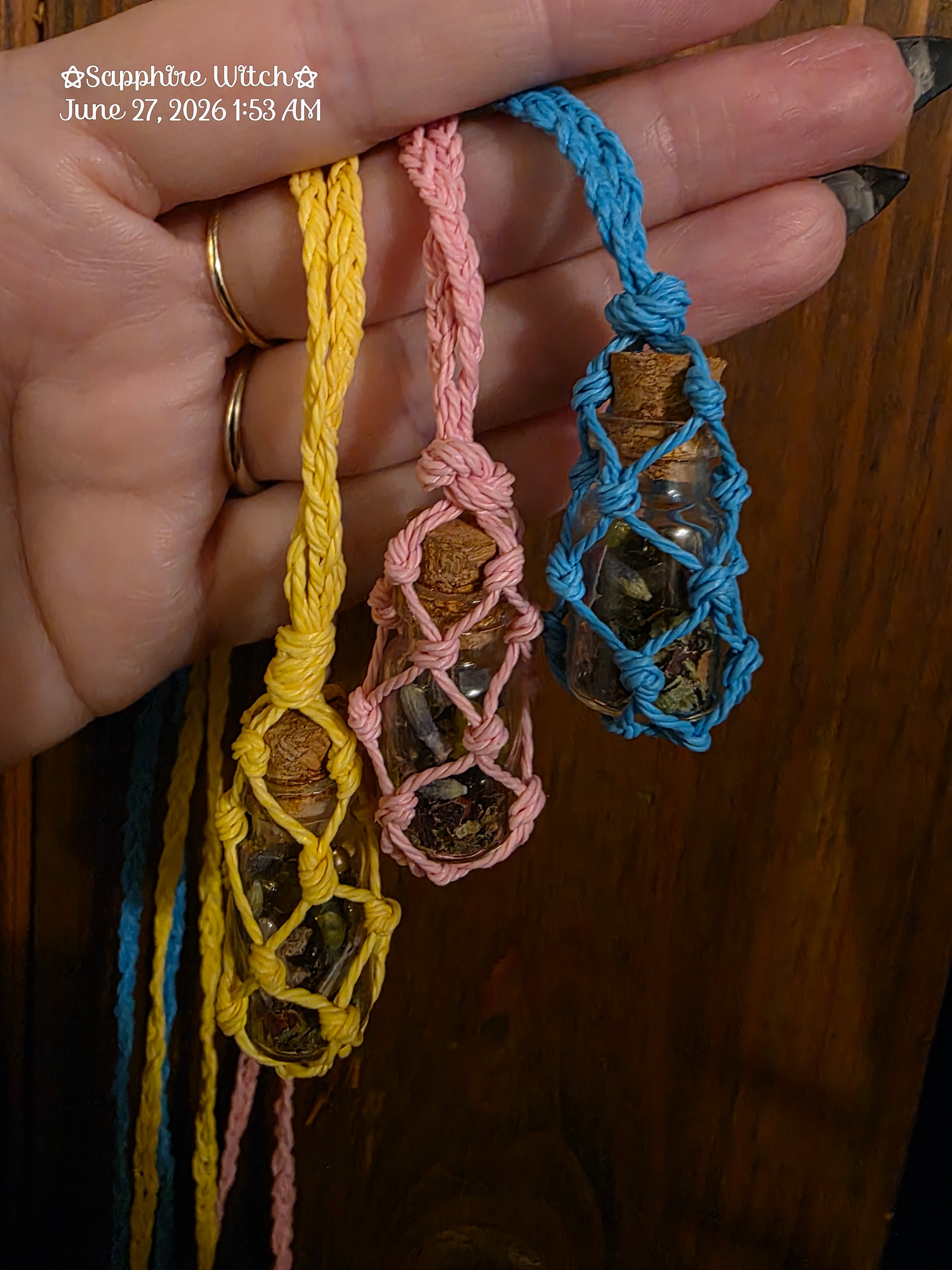 Radiant Peace Spell Bottle