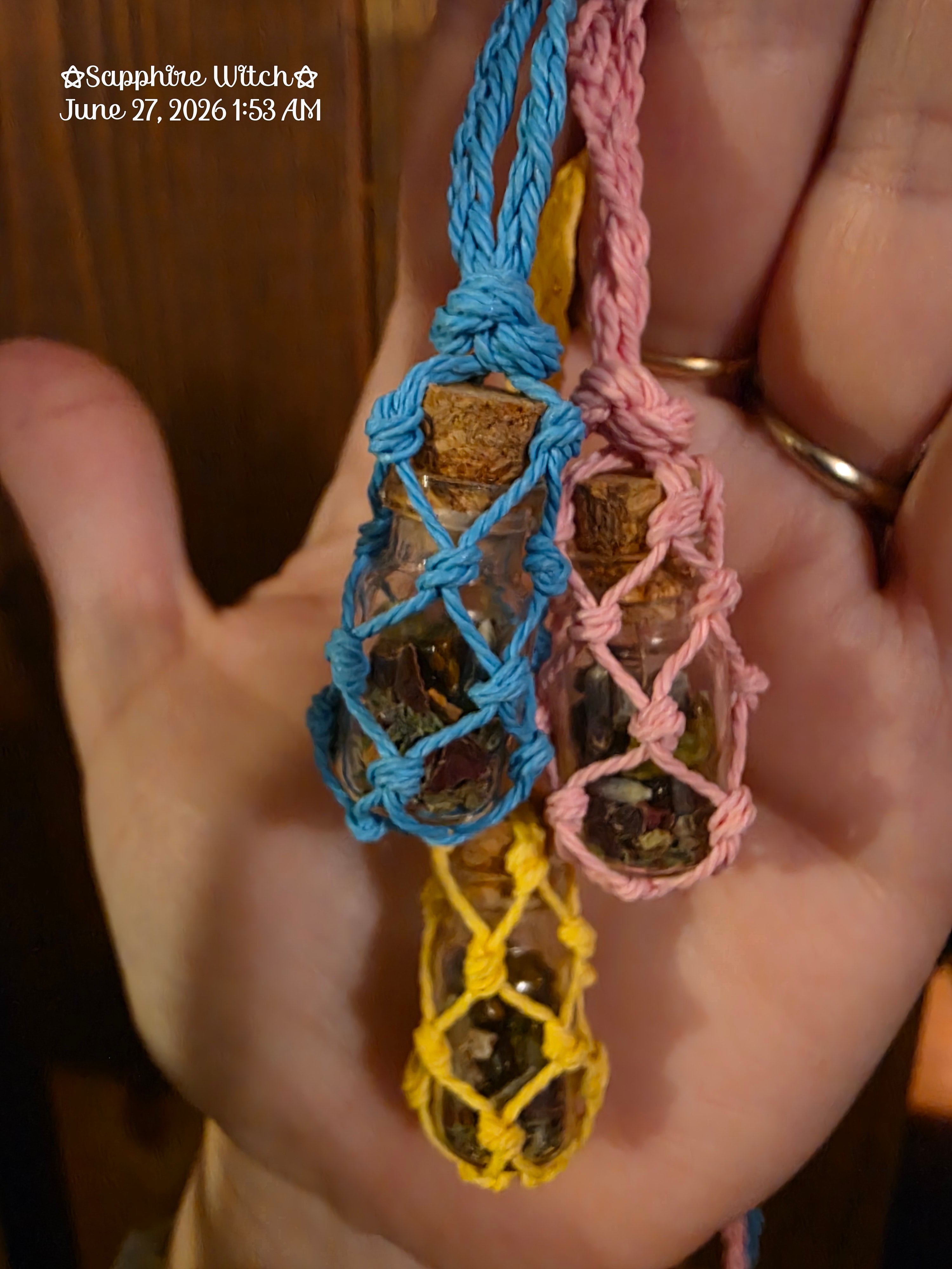 Radiant Peace Spell Bottle