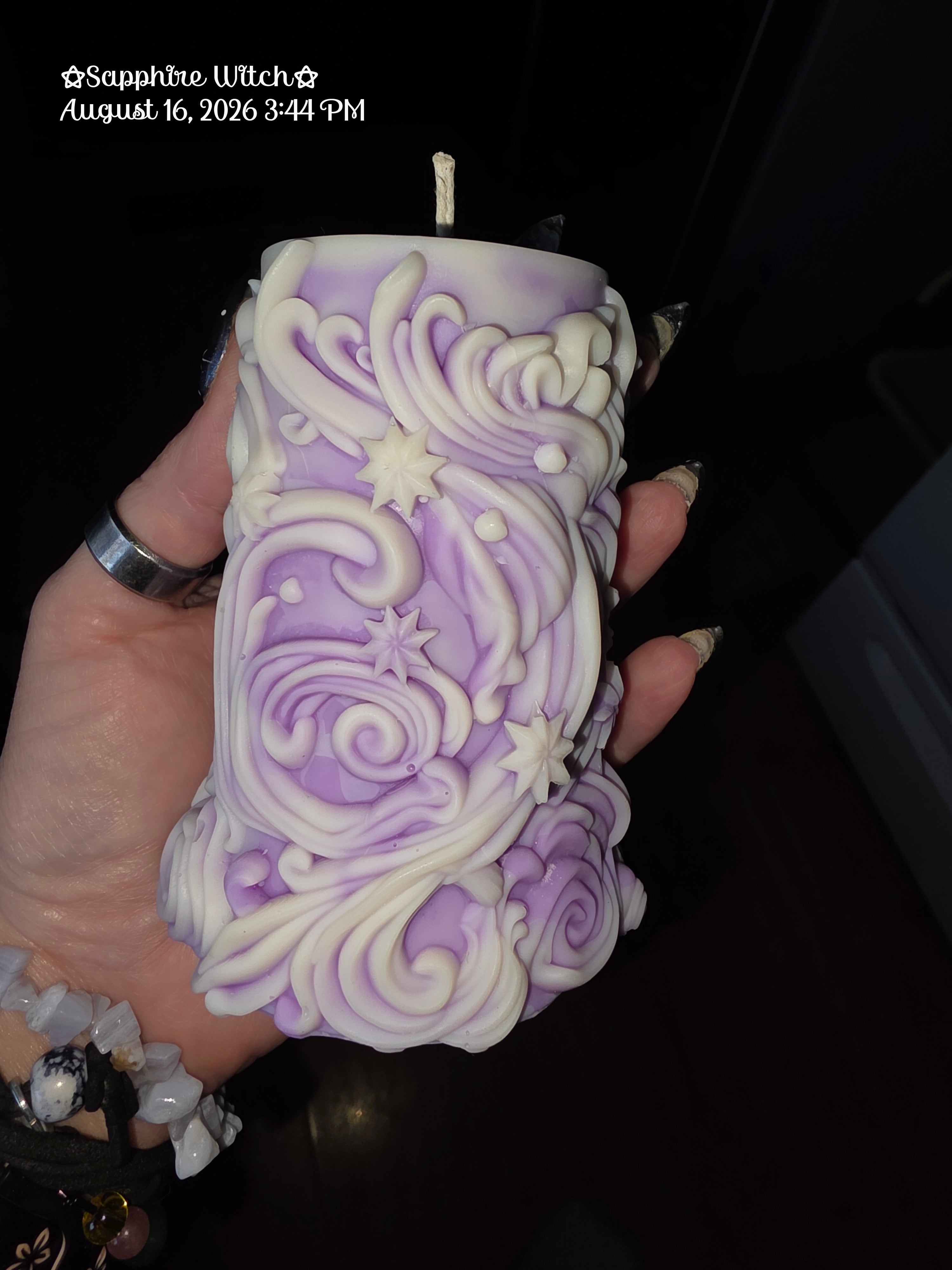 Filigree Candle