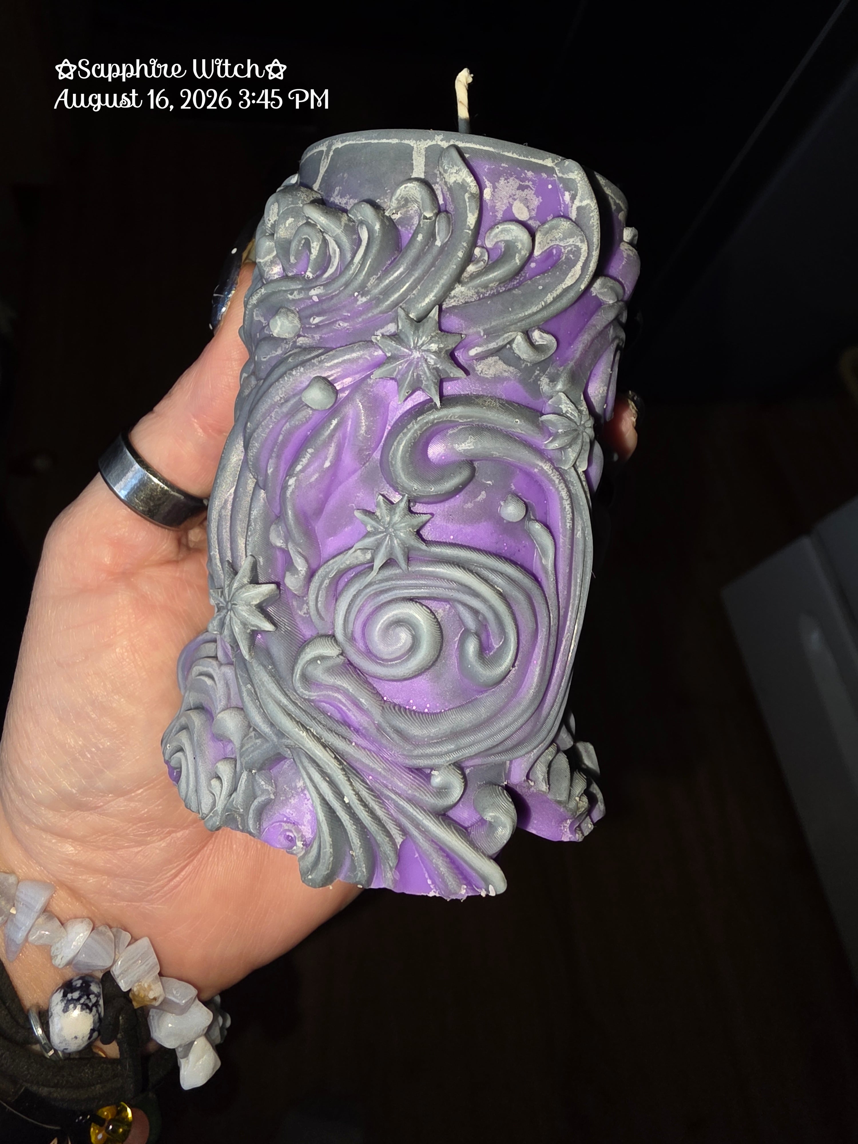 Filigree Candle