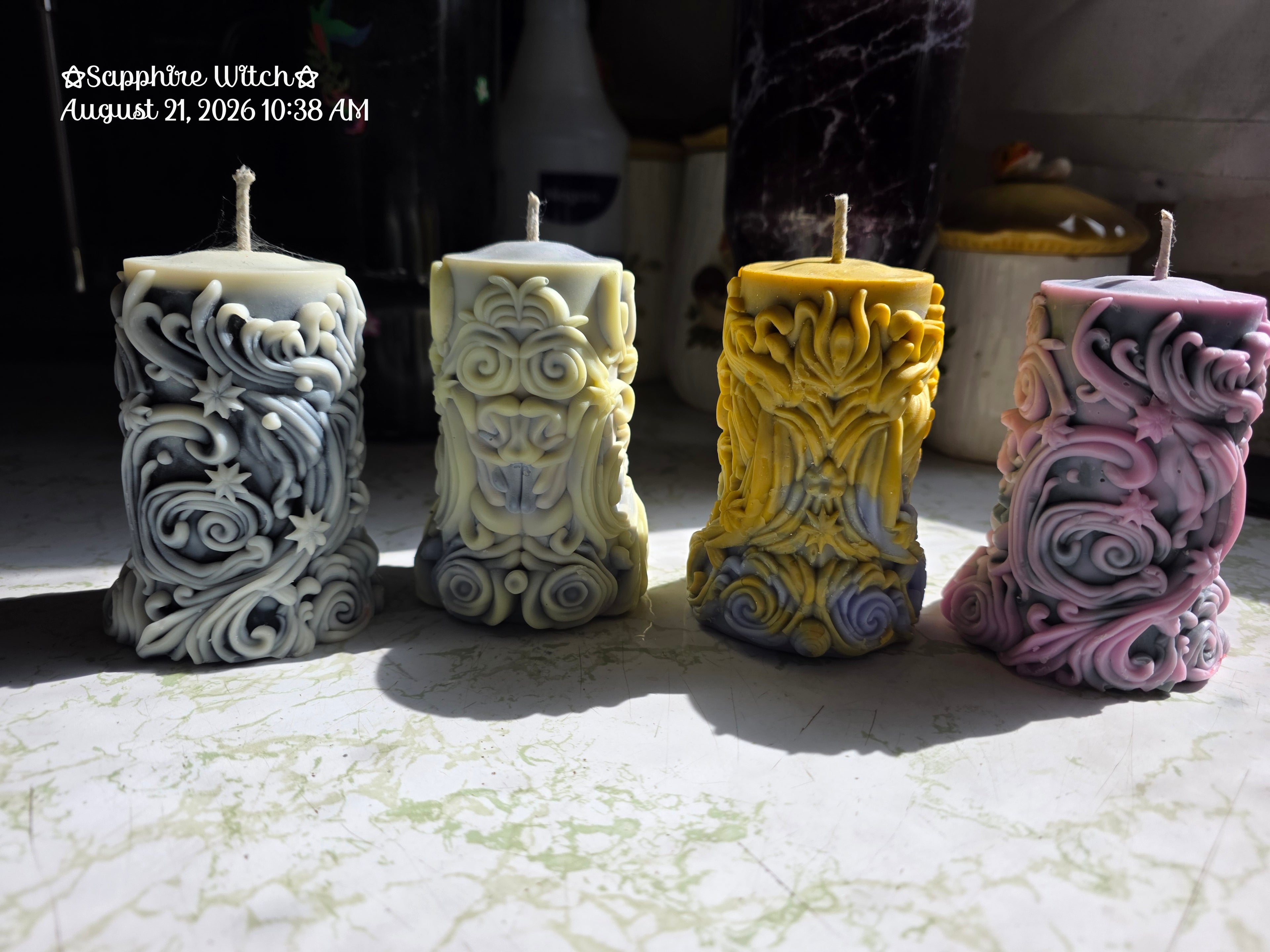 Filigree Candle