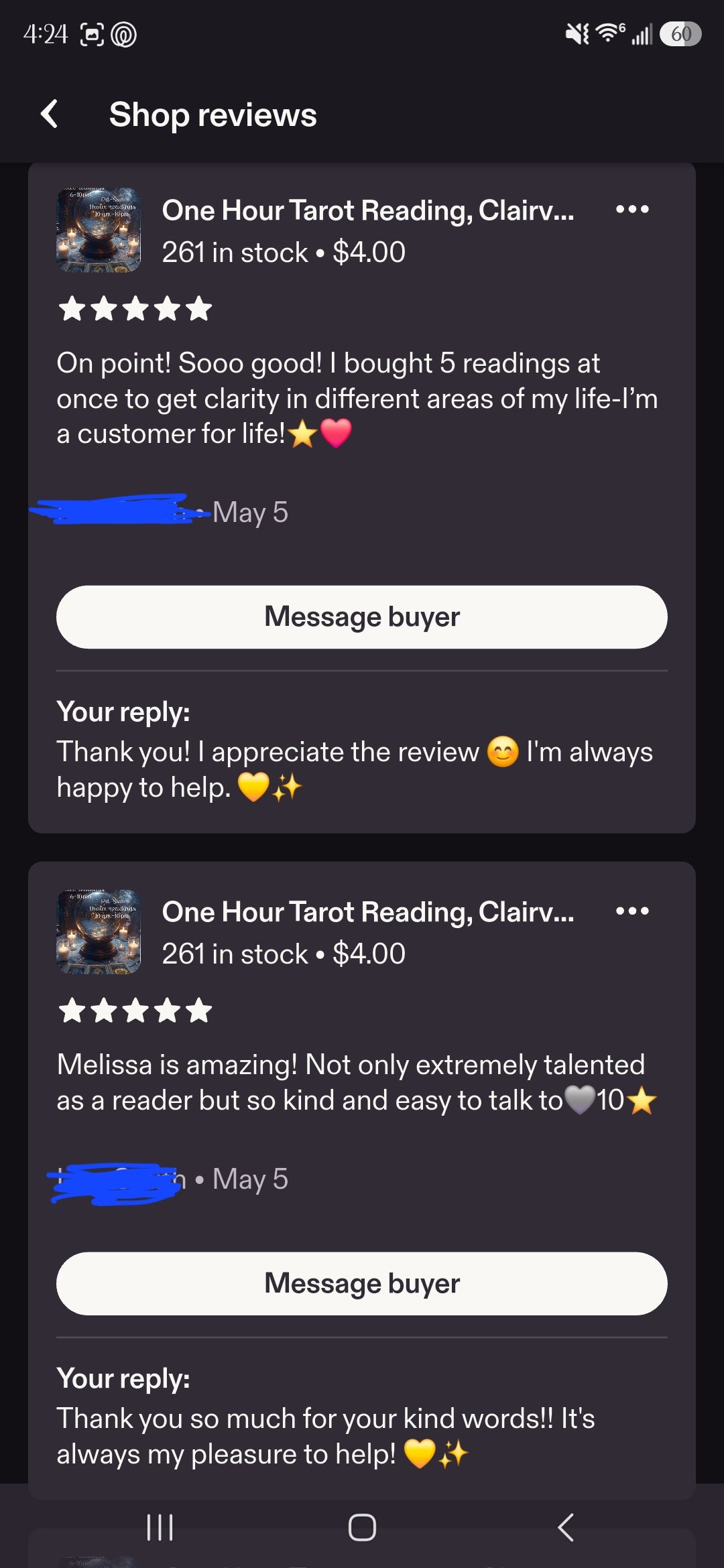 Message From Spirit Spread
