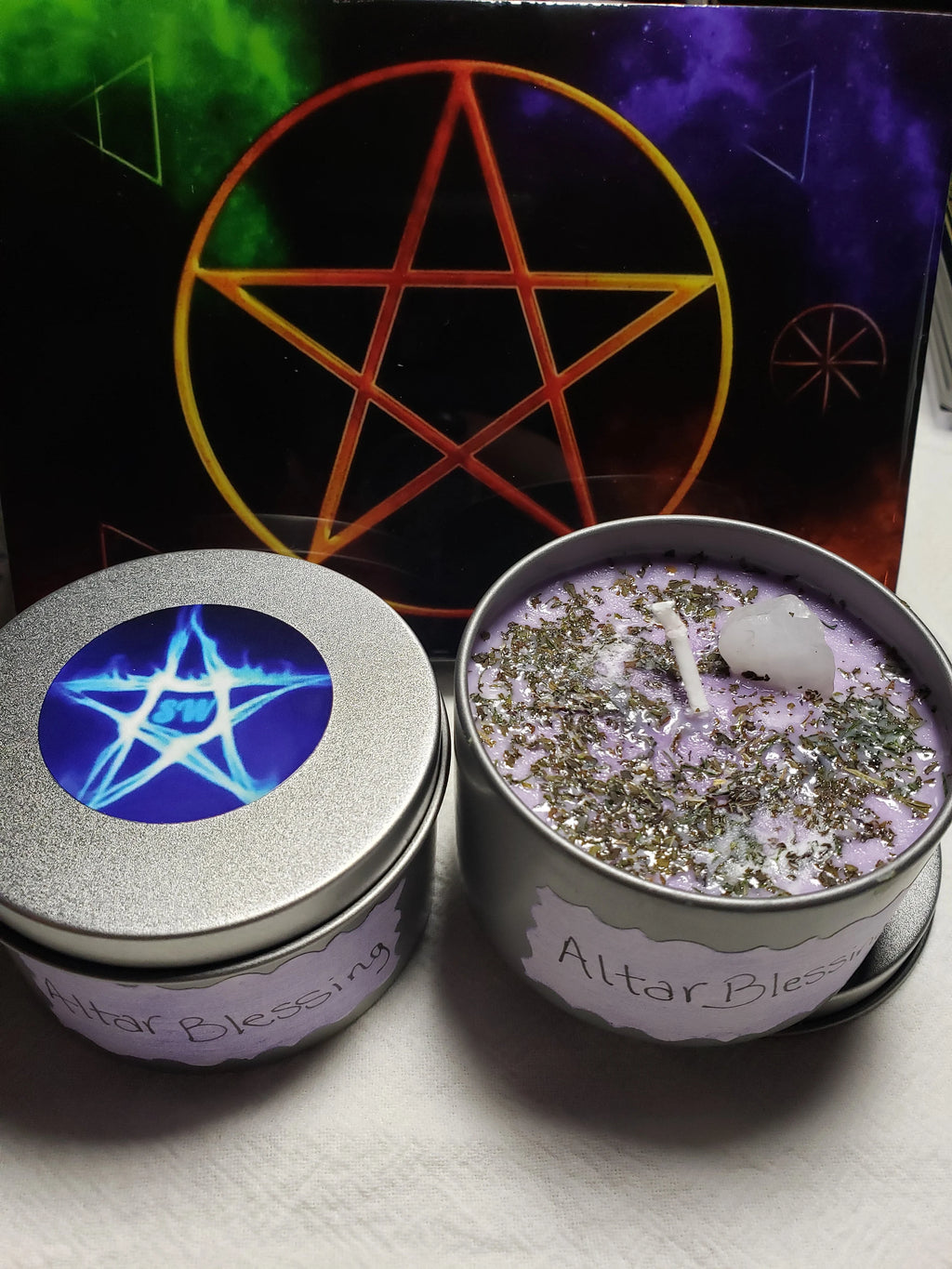 Altar Blessing Spell Candle