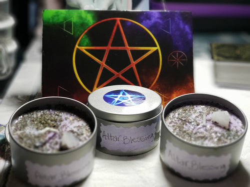 Altar Blessing Spell Candle