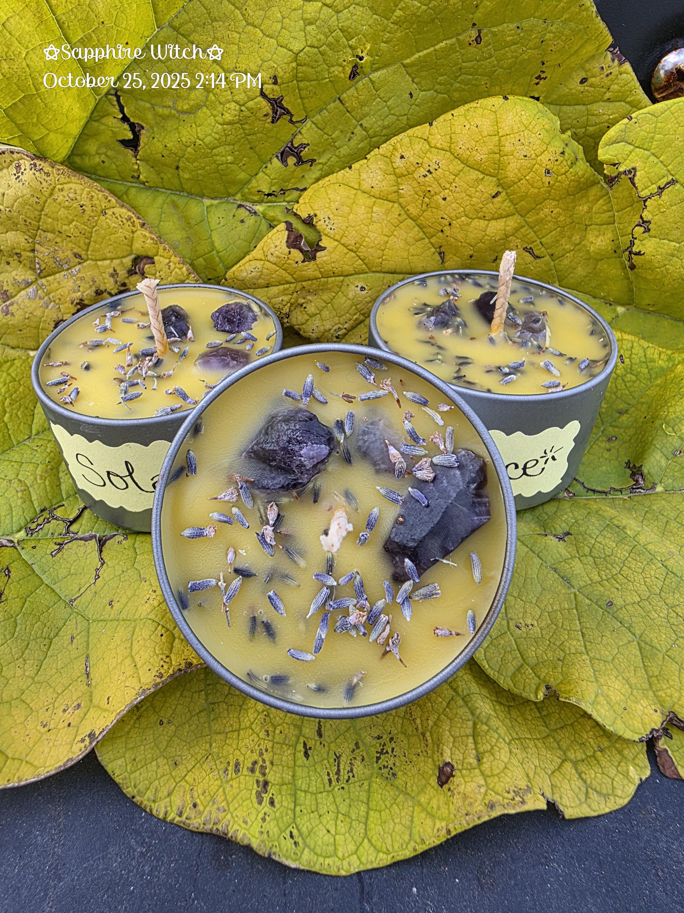 Solace Peace Spell Candle