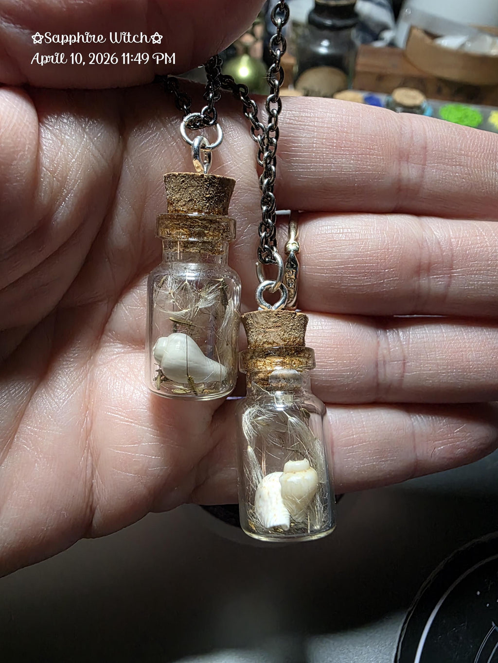 Wish in a Bottle Spell Bottle