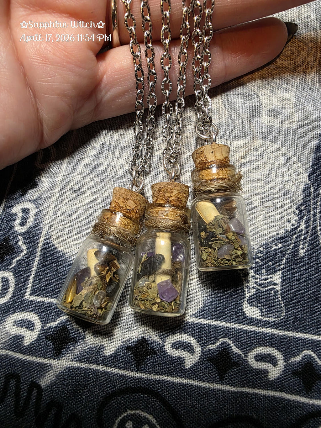 Safe Travels Spell Bottle