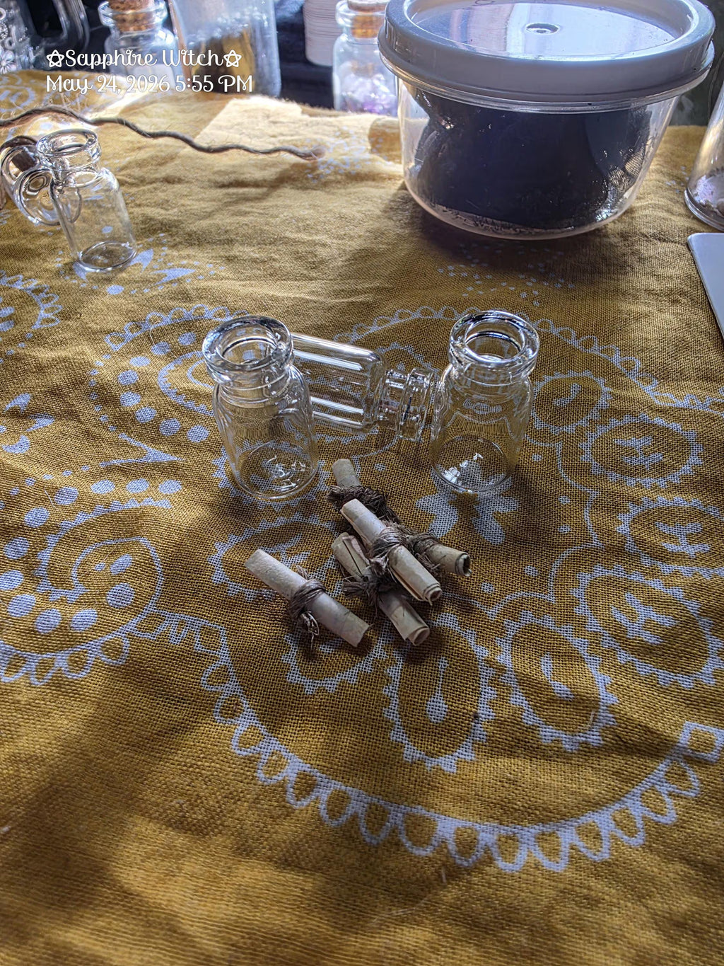 Personal Protection Spell Bottle