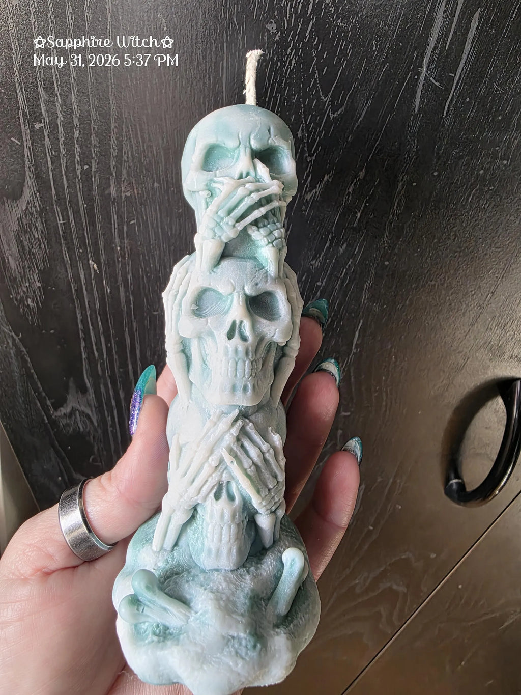 Hear no, See no, Speak no evil Candle
