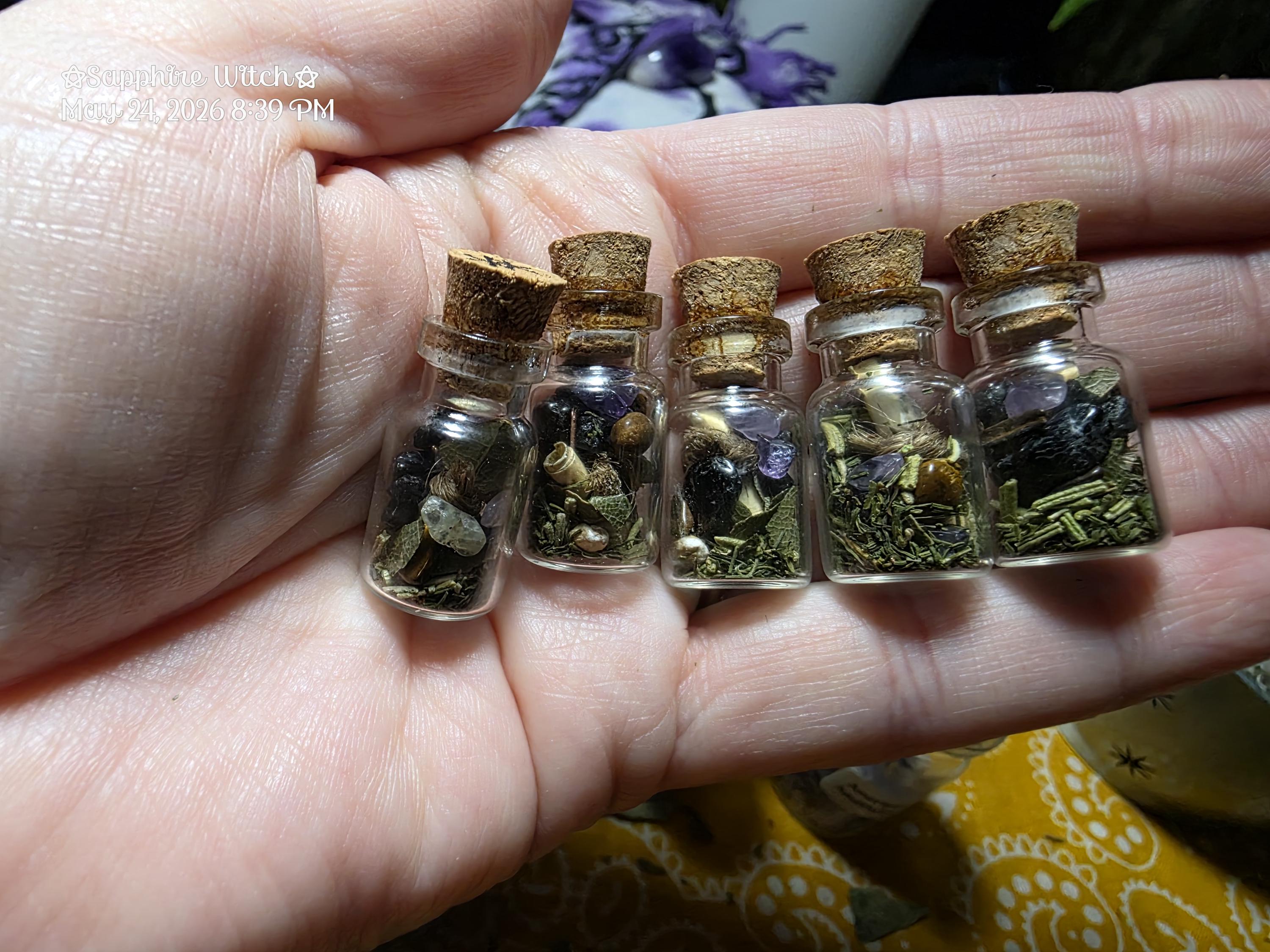 Personal Protection Spell Bottle