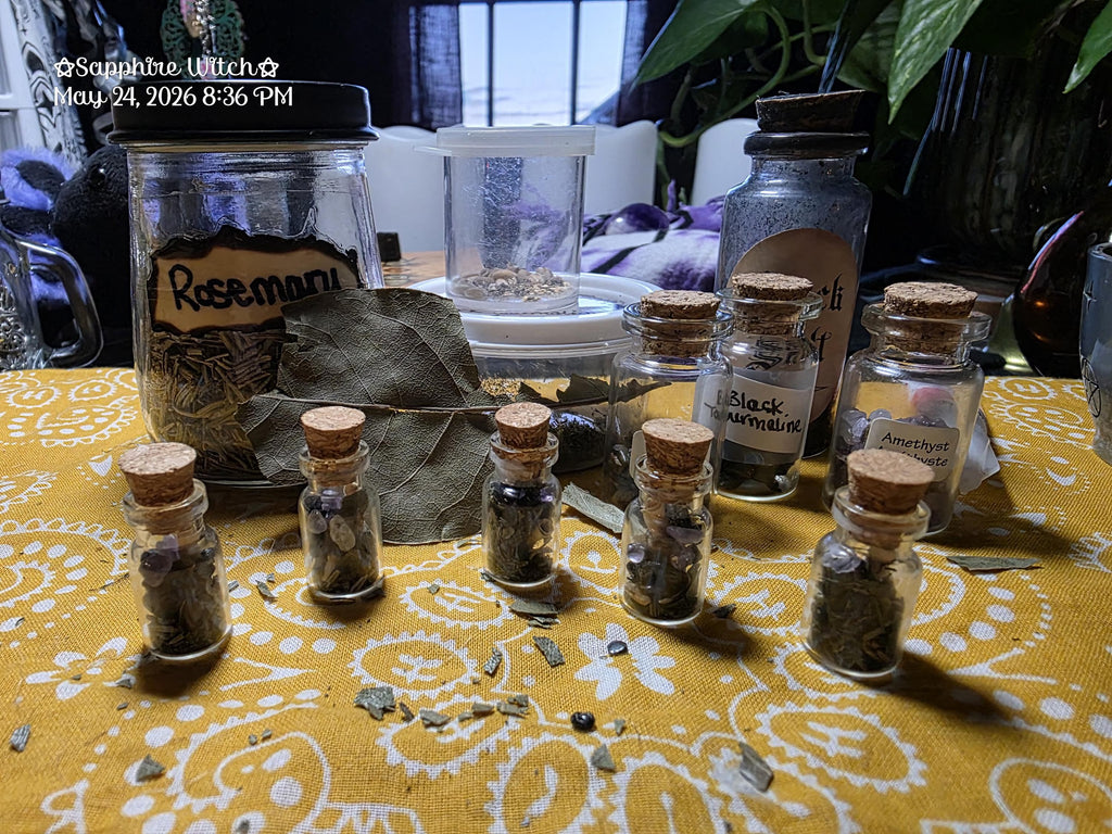 Personal Protection Spell Bottle
