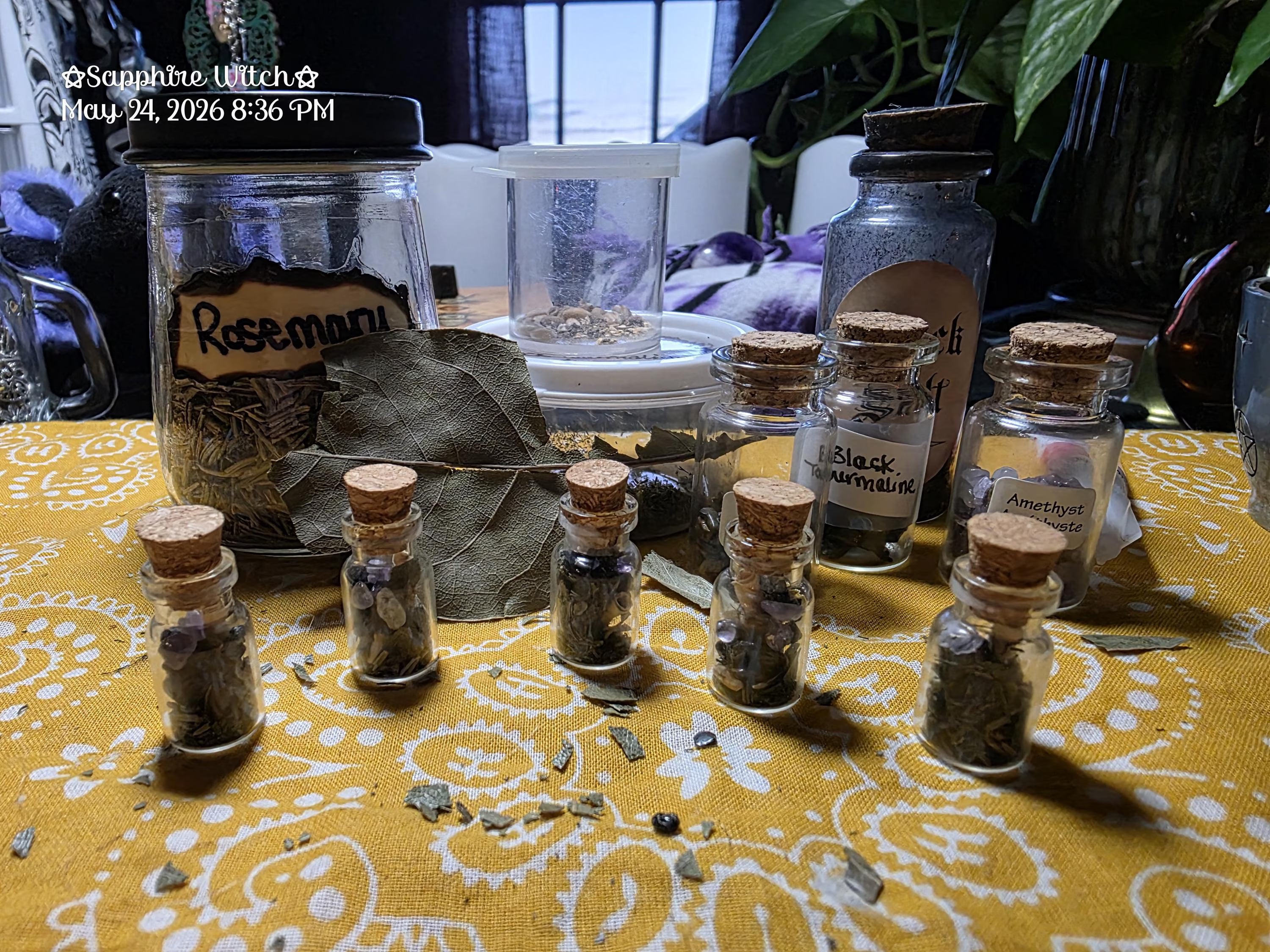 Personal Protection Spell Bottle