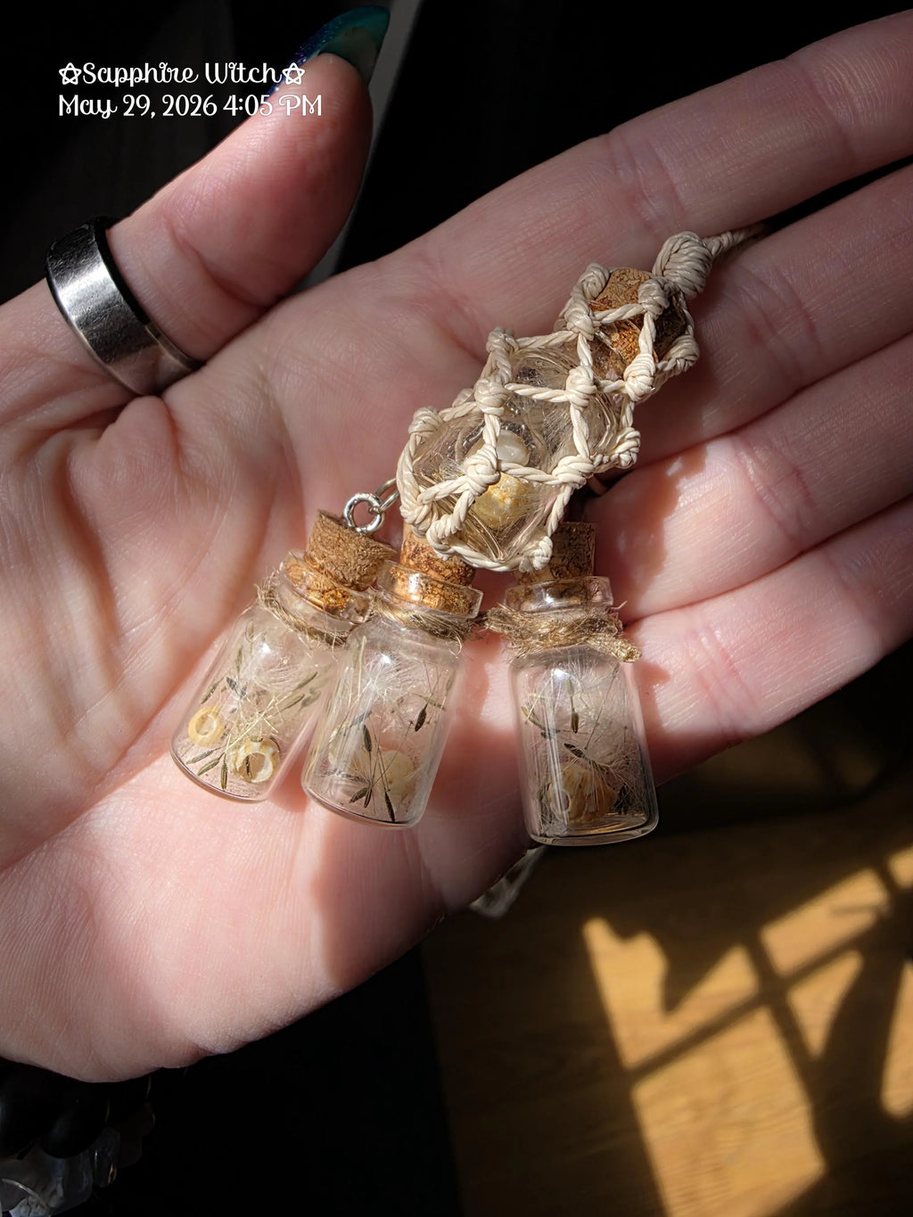 Wish in a Bottle Spell Bottle