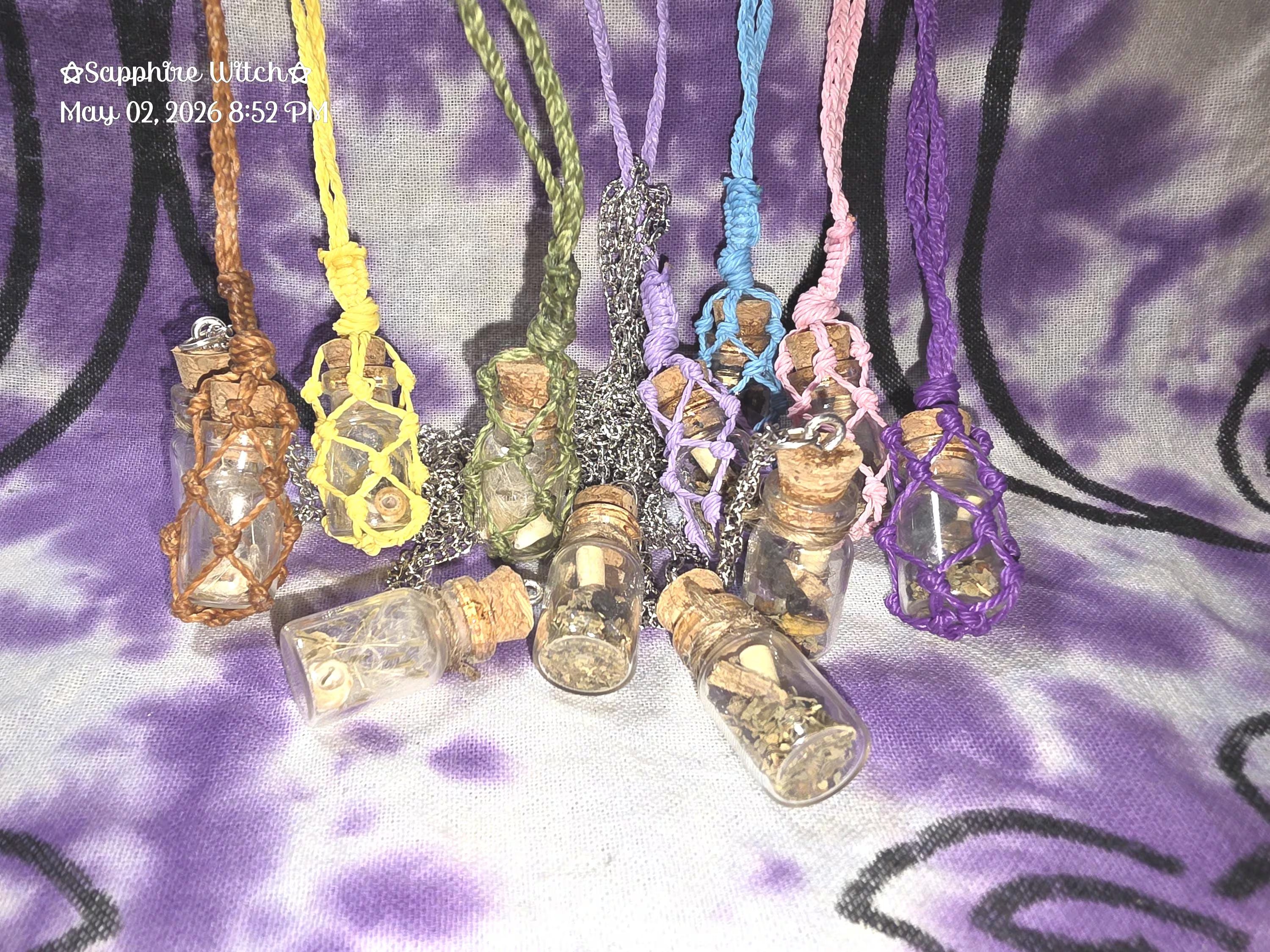 Safe Travels Spell Bottle