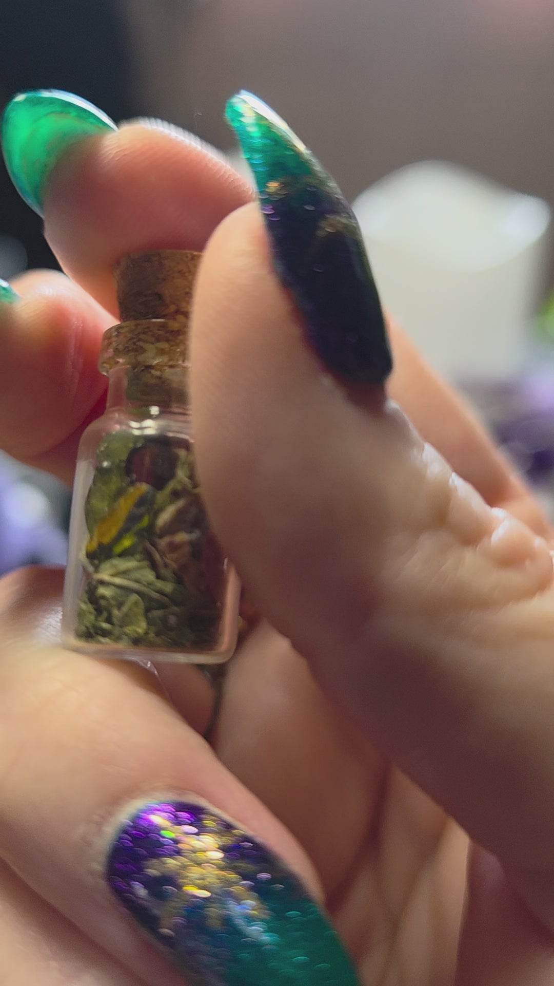 Radiant Peace Spell Bottle